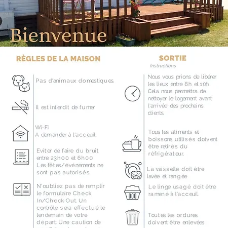 Campsite Au Bord De La Piscine 4 Pers 5a *